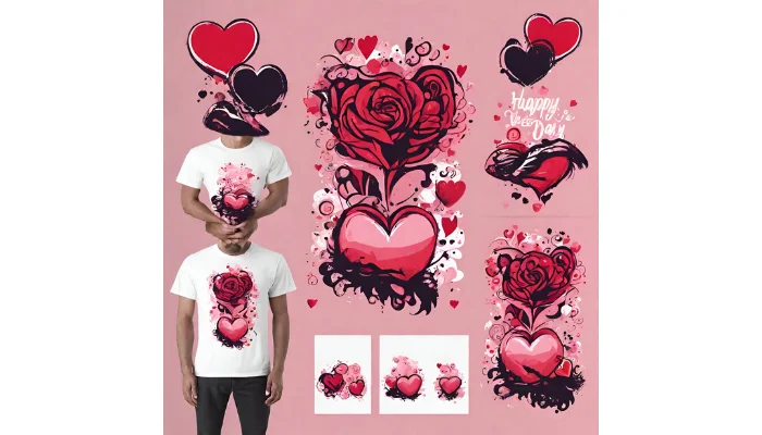 valentine’s day t shirt design ideas