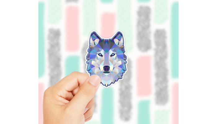 vicious wolf - laptop sticker ideas