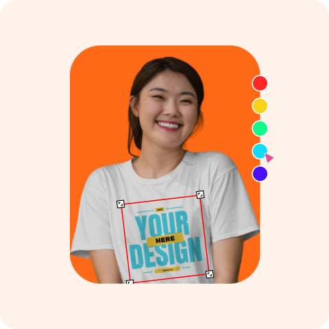 Select T-shirts Mockup