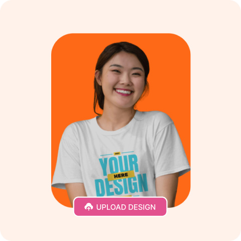 Upload T-shirt Mockup Design