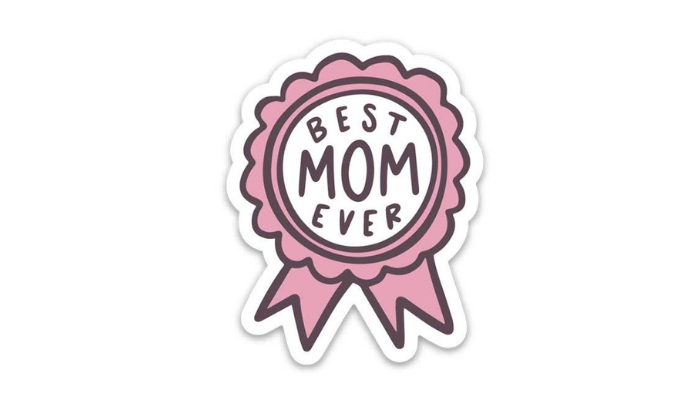 best mom - sticker packaging ideas