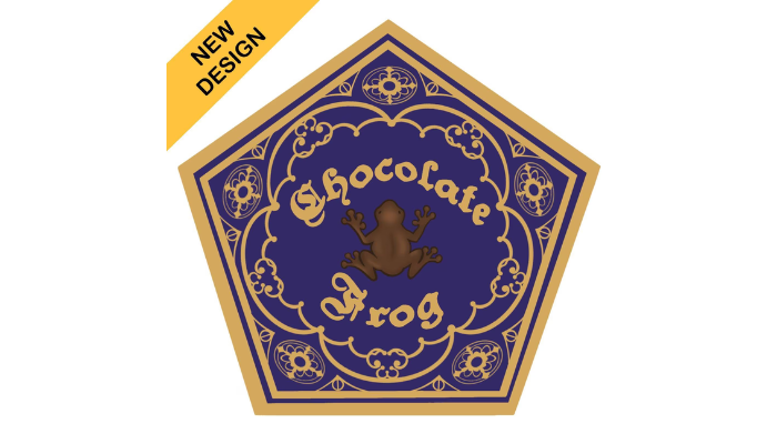 chocolate frog - sticker packaging ideas