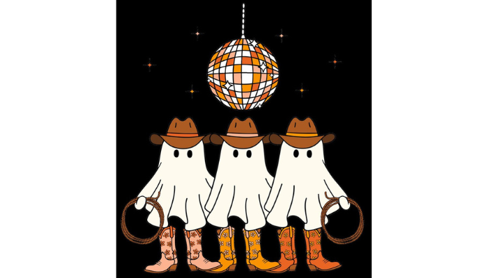 cowboy ghost stickers
