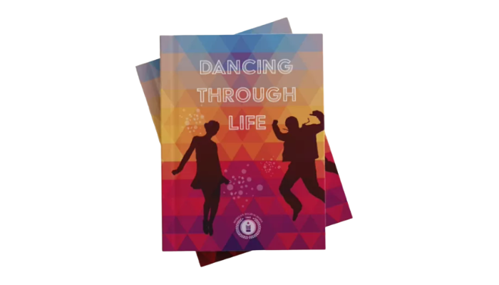 dancing through life - yearbook cover theme