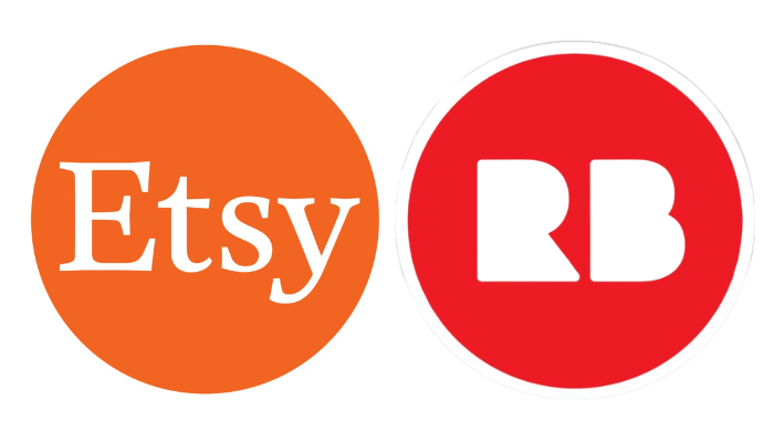 etsy and redbubble