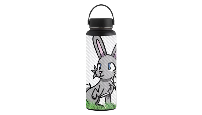 Hydro flask best sale white stickers