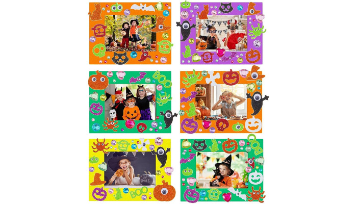 halloween foam - sticker collage ideas