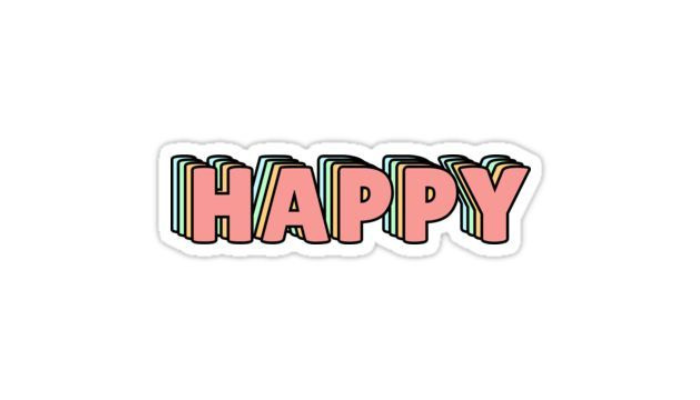 happy sticker
