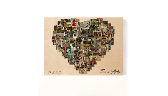 heart photo - sticker collage ideas