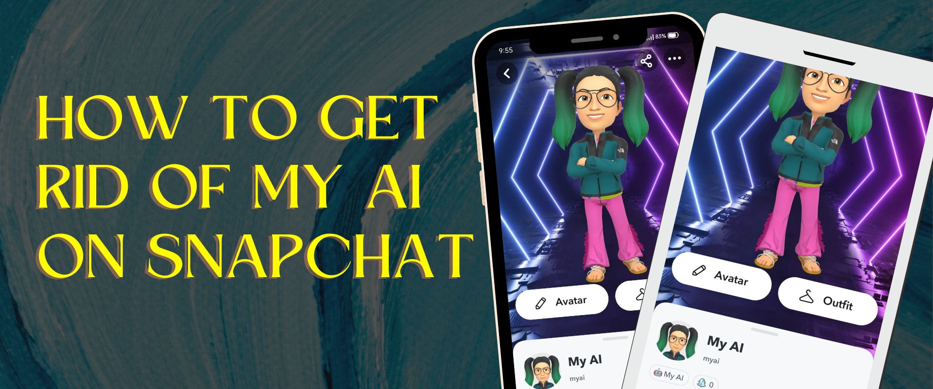 how to get rid of my ai on snapchat