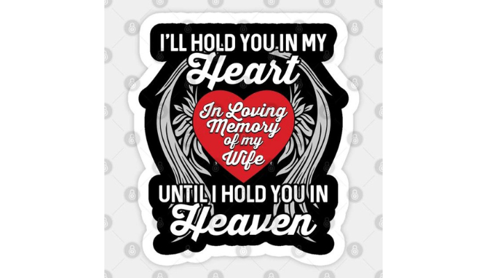 i will hold you - in loving memory sticker ideas