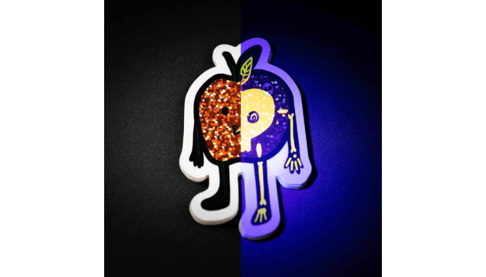 invisible ink - halloween sticker ideas