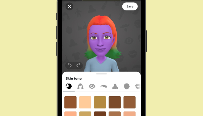 modify the skin tone on how to change snapchat ai gender