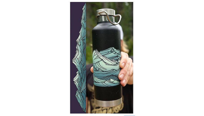 mountain - hydro flask sticker ideas