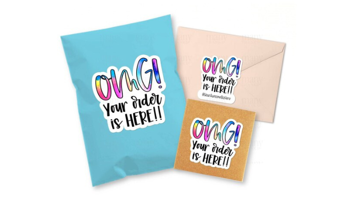omg - sticker packaging ideas