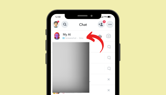 open the my ai profile on how to change snapchat ai gender