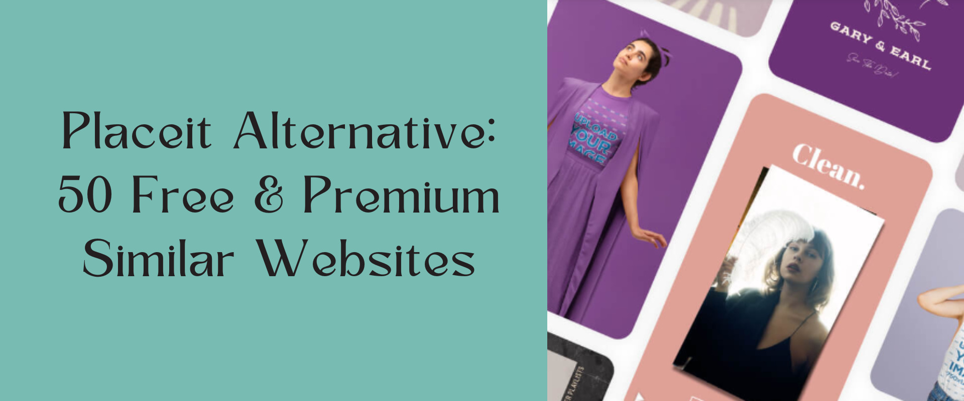 Placeit Alternative: 50 Free & Premium Similar Websites