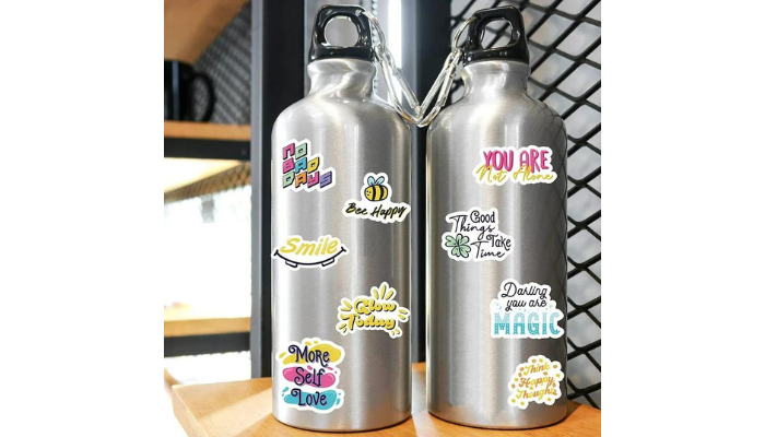positivity - hydro flask sticker ideas