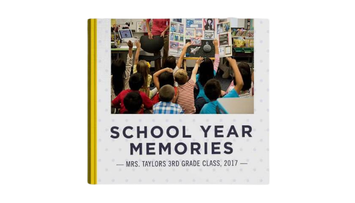 school memories yearbook cover