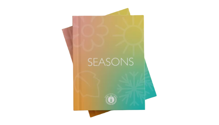 seasons theme for yearbook cover