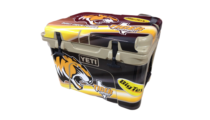 tiger - yeti cooler sticker ideas