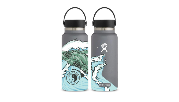 Stickered best sale hydro flask