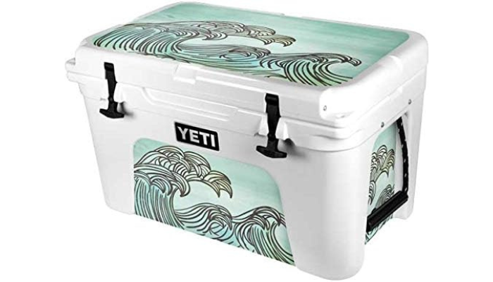 Custom Skins & Wraps For Yeti Roadie 20 qt Cooler LID ONLY