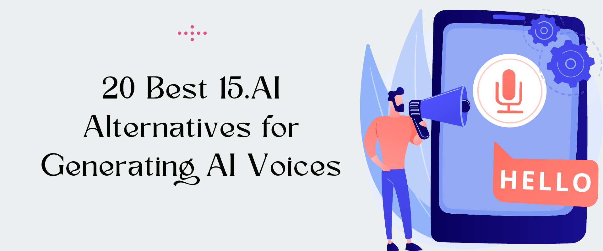 20 Best 15 AI Alternatives for Generating AI Voices