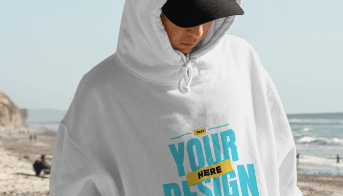 White cheap hoodie designs