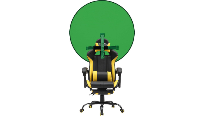 green screen chair