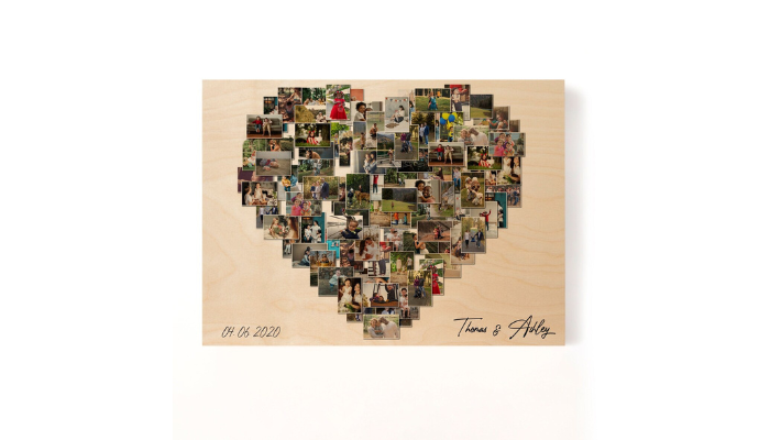 hanging hearts - travel sticker display ideas