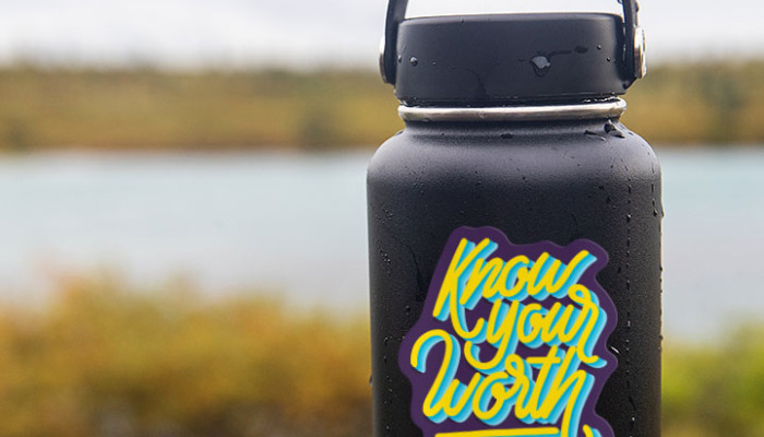 hydro flask - business sticker ideas