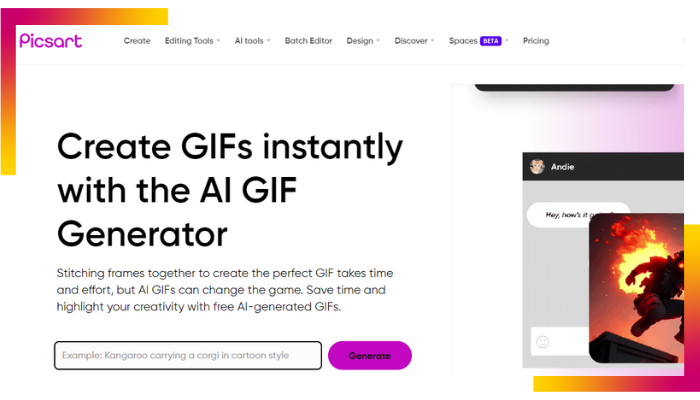 Top 10 AI GIF Generators: Create Free AI Generated GIF - Mockey