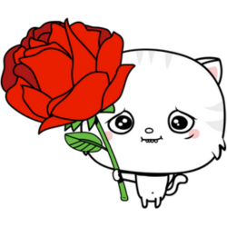 rose - cute discord stickers