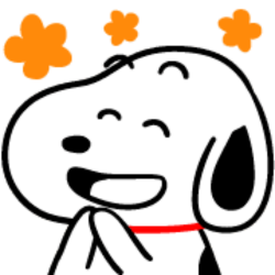 snoopy happy - cute discord stickers
