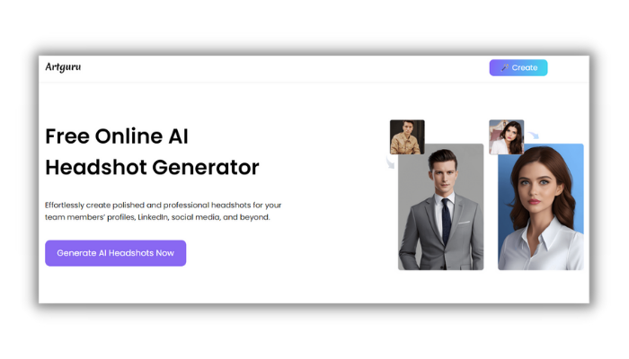 artguru - best ai headshot generator