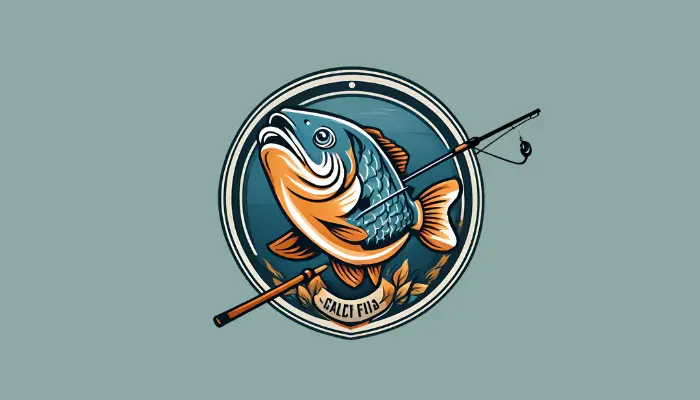 fishing emblem logo - midjourney logo prompts
