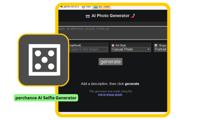 perchance - ai selfie generator