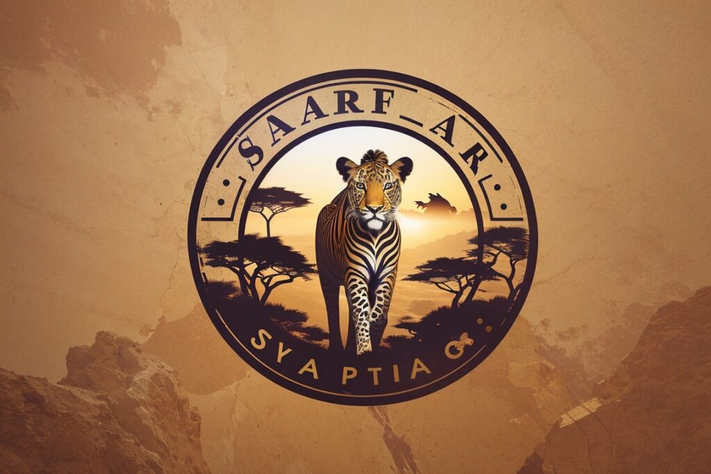 photos of safari - midjourney logo prompts