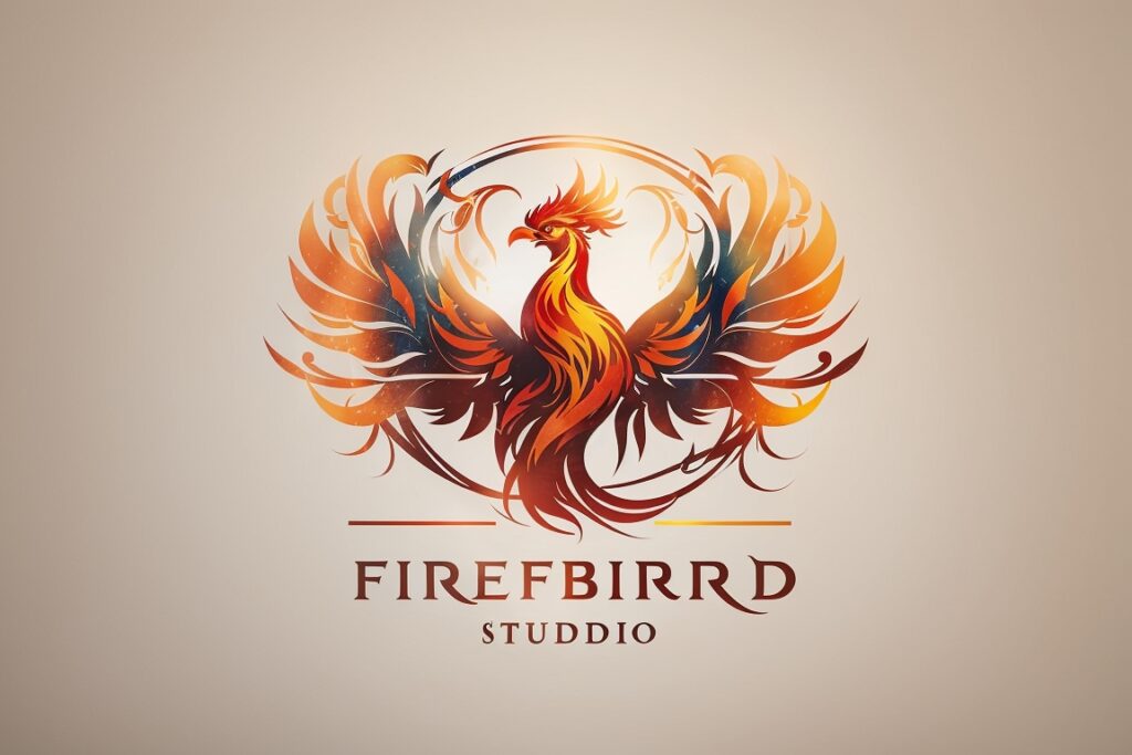 the firebird studio logo prompt for midjourney