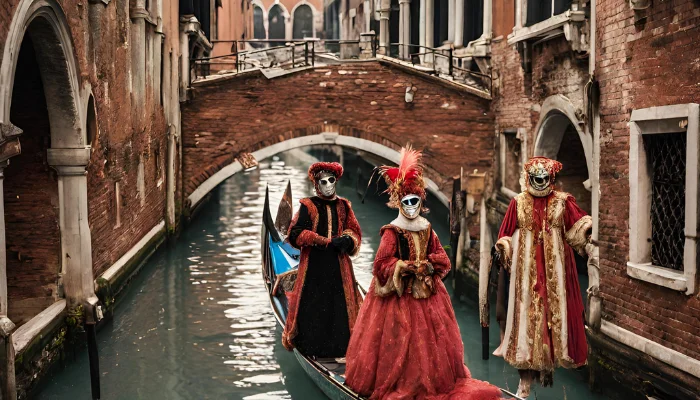 venice in a carnival - best midjourney prompts
