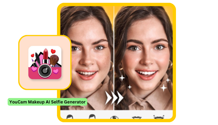youcam makeup-  ai selfie generator