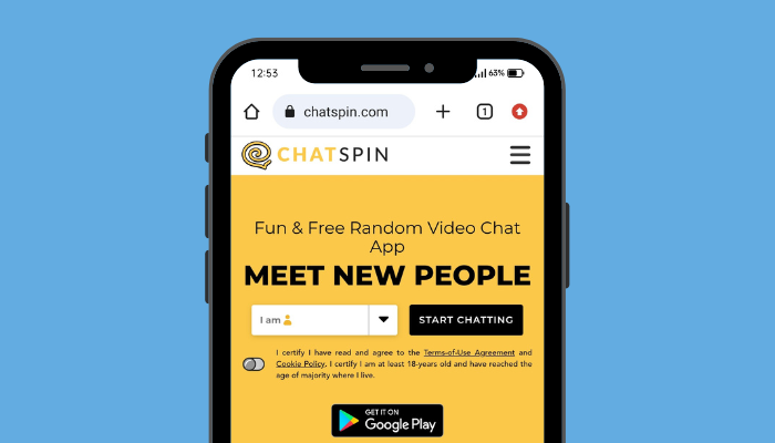 chatspin - omegle alternative