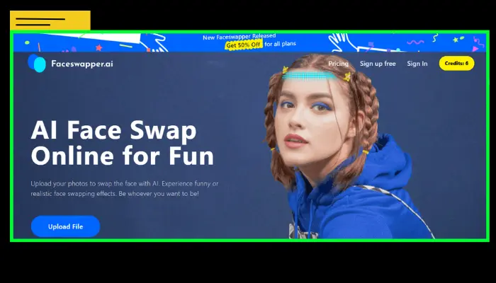 face swapper deepfake ai image generator