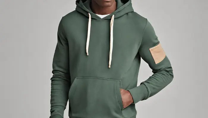 different type of hoodie with elbow patches