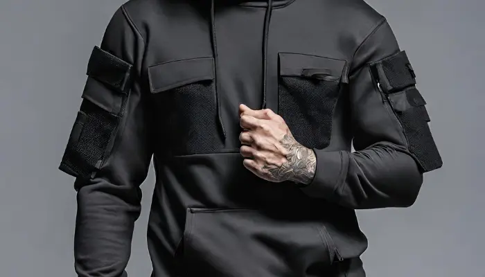 hoodie with tactical pockets