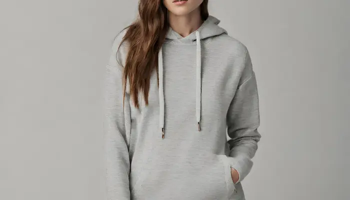 knit type of hoodie for ladies