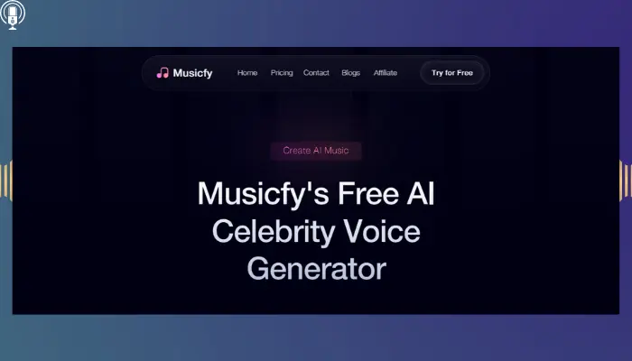 musicfy - celebrity ai voice generator