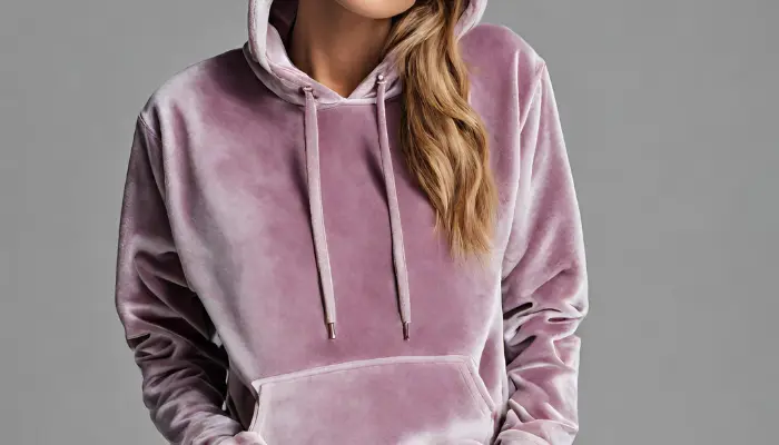velour hoodie for women