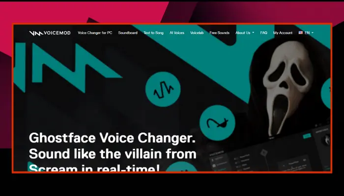 voicemod - voice changer ghostface
